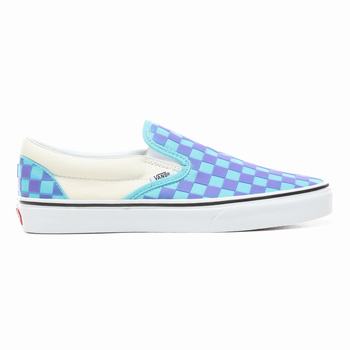 Damske Slip On Tenisky Vans Thermochrome Checker Classic Nachový VA21FNXUG